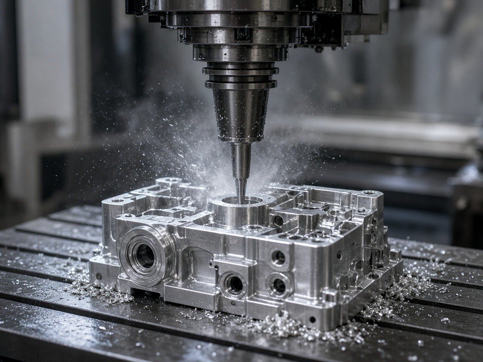 CNC milling capability for custom precision components