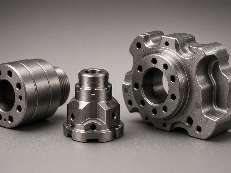 Inconel 718 machined component for high-temperature aerospace and energy applications