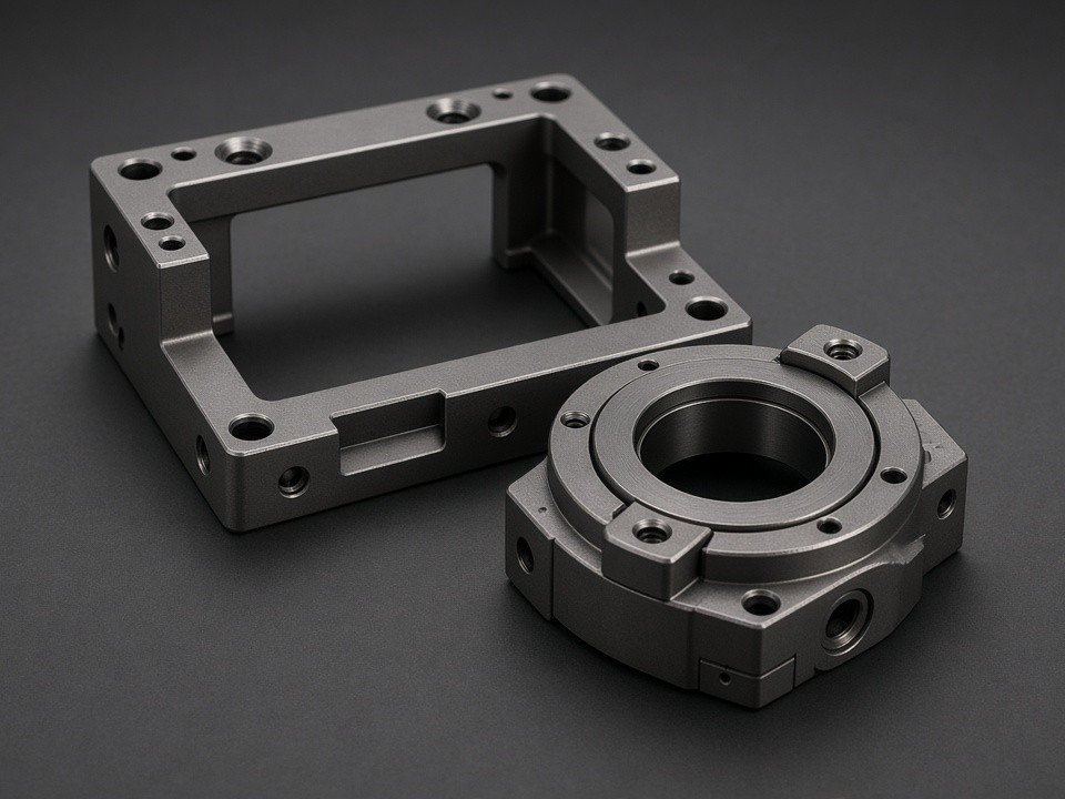 Invar 36 machined precision component for optical and metrology assemblies