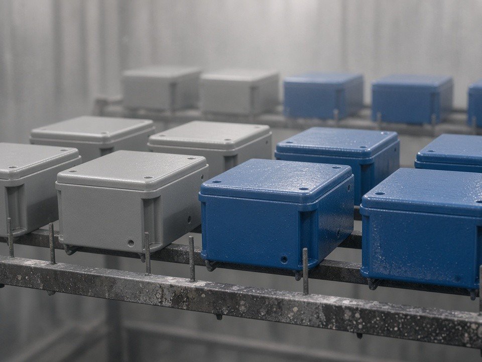 Custom Painting Services for CNC Parts and Industrial Enclosures